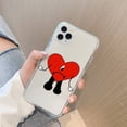 thumbnail image 1 of Yo Perreo Sola Bad Bunny Maluma funda de teléfono para iPhone 13 14 Pro Max XS XR 12 11 Pro 13 Mini 6 7 8 Plus funda trasera transparente suave, 1 of 4