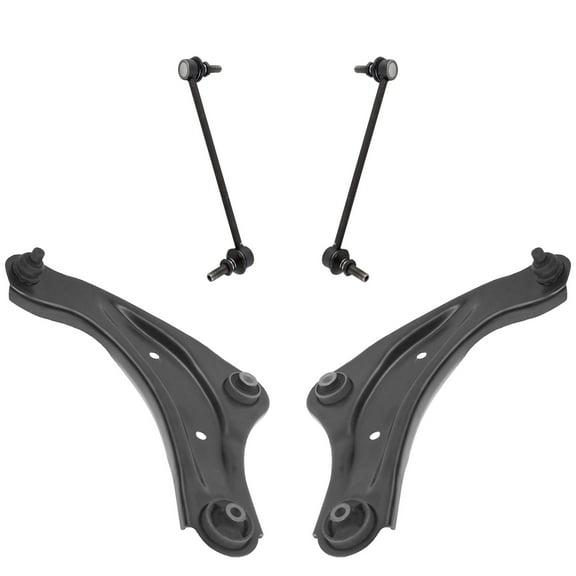 TRQ Front Control Arm Ball Joint Sway Bar Link Suspension Kit Set 4pc for Juke PSA70053