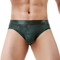 thumbnail image 2 of Sngxgn Men's Boxer Briefs Stretch Underwear Underpants Regular Leg(Green,XL), 2 of 4
