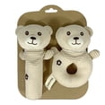 thumbnail image 5 of Set de 2 Sonajas Para Bebe DARA BABY Juguete de Peluche Felpa Extra Suave, 5 of 5