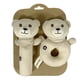 thumbnail image 5 of Set de 2 Sonajas Para Bebe DARA BABY Juguete de Peluche Felpa Extra Suave, 5 of 5