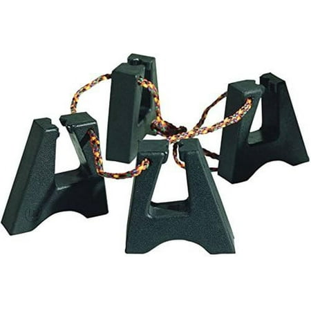 Latin Percussion LP637 Rubber Conga Feet,Black