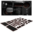 thumbnail image 6 of CupHolderHero for Toyota 4Runner Accessories 2010-2021 Custom Liner Accessories – Premium Cup Holder, Console, and Door Pocket Inserts - (2 Rows of Seats) (Red Trim), 6 of 10