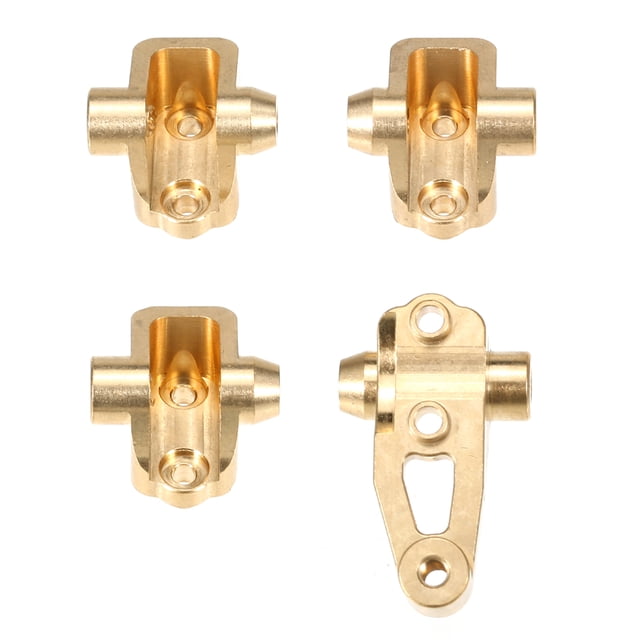 TFixol Brass Front Rear Axle Lower Shock Mount Axle Mount Set Suspension Links Stand Compatible with TRAXXAS TRX-4 82056-4 G500 RC Car 4 PCS