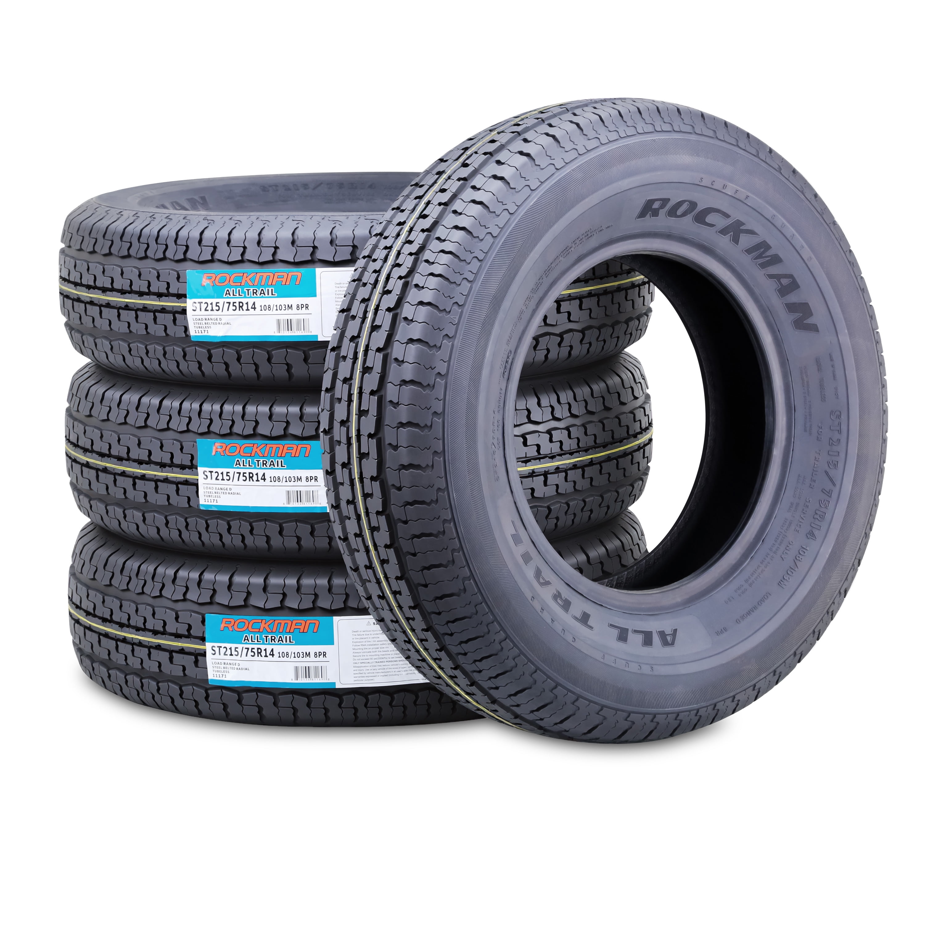 Haida Puma HD818 LT 215/75R14 Light Truck Mud Tire, 8 Ply Load D