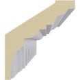thumbnail image 3 of 3 1/8"H x 2 3/4"P x 3 7/8"F x 94 1/2"L Heaton Crown Moulding, 3 of 14
