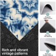 thumbnail image 3 of Indigo Tie Dye Star Kitchen Rugs Sets Of 3,Kitchen Runner Rugs Non Skid Washable,Decorative Kitchen Floor Mats for Kitchen,Sink,Laundry,17"x30"+ 17"x47" + 17"x59", 3 of 6