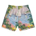 thumbnail image 7 of FORMRS Boys Swim Trunks Quick Dry Mesh Liner Boardshorts Sizes XS-XL, Floral Seaside, 7 of 7