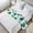 Turquoise, variant on Navy Blue Marble Bed Runner, Satin Bed Throw Runner for Queen Size Beds, Gold White Geometric Hexagon Modern Decorative Bedding Scarf for Bedroom Hotel Wedding Room Guestrooms 94"x20"