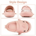 thumbnail image 7 of Kids Shark Cloud Slides Toddler Boys Girls Shower Slippers Boys Girls Cute Cartoon Fish Flip Flops Beach Pool Home Sandals Quick Dry Non-Slip, 7 of 7