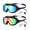 E3, variant on 2 Pack Swim goggles, Anti-Fog Anti-UV Wide Vision Waterproof, No leak Swimming goggles