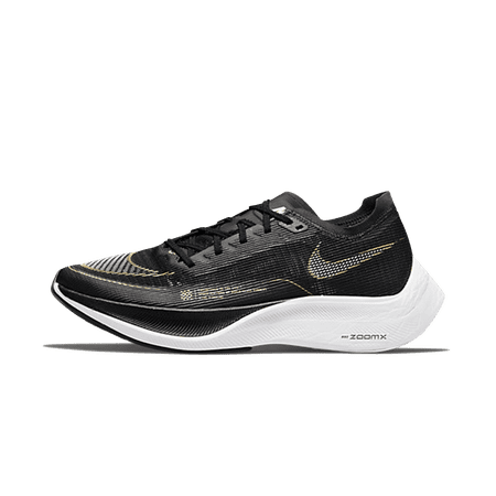 NIKE WOMENS ZOOMX VAPORFLY NEXT% 2 Womens "Black Metallic Gold Coin" CU4123 001 CU4123 001 from Stadium Goods