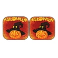 thumbnail image 7 of Haiem Halloween Pumpkin Autumn Hat Windshield Sun Shade: Universal Foldable 2-Piece Car Front Window Sunshade - Blocks Uv Rays, And Reduces Heat,Essential Car Accessory Large, 7 of 7