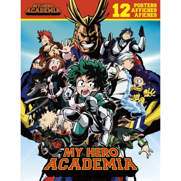 Poster Book My Hero Academia Poster Walmart Com Walmart Com