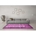thumbnail image 3 of Ahgly Company Indoor Rectangle Persian Purple Traditional Area Rugs, 4' x 6', 3 of 4