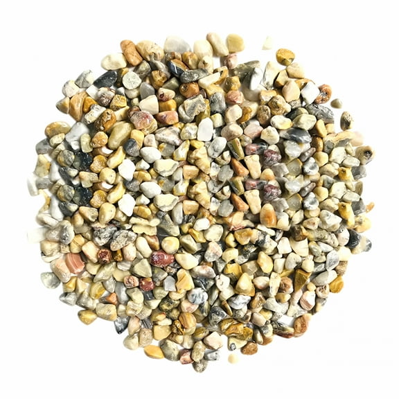 LAMIRO Small Green Stones Polished River Rocks for Ornamental Plants Aquarium Gravel Stones for Potted Plants Succulents Bonsai Terrarium Fairy Garden Diy Project 100G Decorative Stones