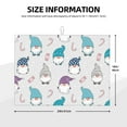 thumbnail image 4 of Bingfone cute winter Gnome ,18" x 24"Dish Drying Mat for Kitchen Counter,Ultra Absorbent Microfiber, 4 of 7