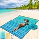 thumbnail image 1 of Manta de playa WIWIGO impermeable a prueba de arena de 200 x 240 cm para 2-8, 1 of 6