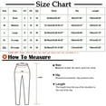 thumbnail image 2 of LLYwey Pants Jumpsuit For Women Fashion Women Comfortable Casual Pocket Bandage Fold Solid Color Full Length Pants Female Pajama Pants Long Pant Style H950 Dark Blue XXL, 2 of 5