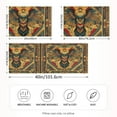 thumbnail image 2 of Yayeee Pillowcase Queen Size Set of 2 Satin Wrinkle Resistant Pillow Case, Retro Abstract Eagle, 2 of 8