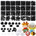 thumbnail image 1 of Set de Ojos y Narices de Seguridad ywevyezc 1000 Piezas Negro, 1 of 7