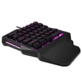 thumbnail image 2 of Kearding Teclado de una mano, teclado para juegos, pantalla, piezas de juego portátiles, controlador con cable, tableta duradera profesional Electrónica, 2 of 6