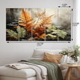 thumbnail image 4 of Designart "Reflecting Amber Hues in Ferns" Floral Wall Art Prints Set, 4 of 5