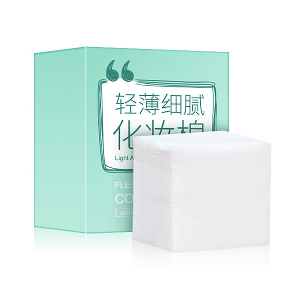Makeup Organic Cotton Squres Washable Eco-friendly Natural Facial Cleaning Cloths Pads For Face Eye Makeup