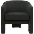 thumbnail image 4 of SAFAVIEH Couture Londyn Modern Boucle Solid Accent Chair, Black, 4 of 9