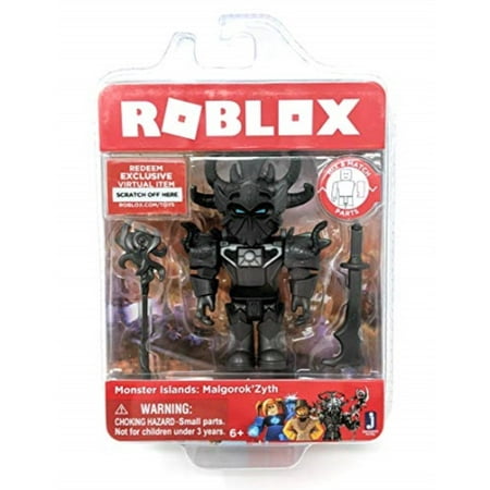 roblox monster islands: malgorok'zyth single figure core pack with exclusive virtual item (Fight The Monsters Roblox Best Weapon)