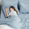 thumbnail image 3 of Juego de edredón Bedsure Queen, azul claro, 7 piezas, regalo de Navidad, 3 of 9