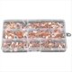 thumbnail image 1 of 160piezas 10A-50A Conector de Anillo de Engarzado Abierto Cable OT Terminal de Cable Eléctrico Kit de Conectores de Terminales de Lengüetas de Cobre, 1 of 5