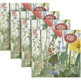 thumbnail image 5 of GZHJMY Wild Flower Cloth Napkins Set of 6,Reusable Washable Polyester Dinner Table Napkins for Kitchen,Dining,Restaurant,Party Decoration, 5 of 7
