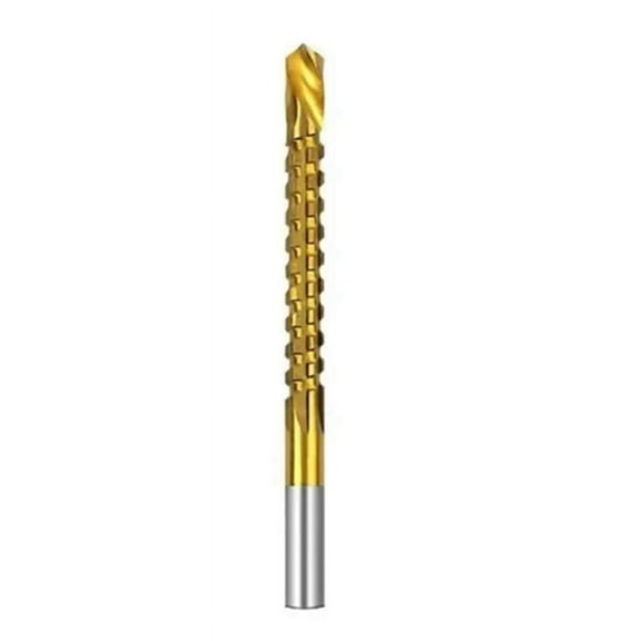 6mm Titanium Coated Drill Bit Spiral Jagged Saw Drill Bit Composite Drill Bit Twist Drill Bit