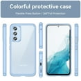 thumbnail image 2 of Feishell Clear Case for Samsung Galaxy A14 5G 6.6 inch,Shockproof Slim Fit Non-Yellowing Transparent Anti-Scratch Lightweight Silicone Anti-Fingerprint Protective Phone Case,Blue, 2 of 8
