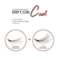 thumbnail image 3 of iENVY False Eyelashes Deep C Curl Individual Lashes Natural Finish Eyelash (Short), 3 of 10