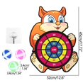 thumbnail image 2 of OEFNTAC Toys Childrens Dart Board Set with Velvet and 3 Self-Adhesive Discs for Indoor Outdoor Play Kids Toys, 2 of 5
