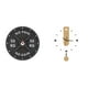 thumbnail image 1 of Reloj De Pared 3D Decorativo Creativo, Adorno Silencioso Con Números Romanos Grandes, Reloj Colgante Para Gimnasio En Casa, Entrenamiento De Culturismo., 1 of 8