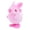 Pink, variant on Wind-Up Hopping Bunny Plush Toy Moving Tail Spring Motion Mechanical Animal Interactive Playtime Gift for Easter Celebration