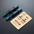 thumbnail image 5 of Amortiguador trasero delantero Vogacara de aleación de aluminio RCGOFFLOW 2 uds para 1/10 Rc TRAX-4 modelo azul, 5 of 5