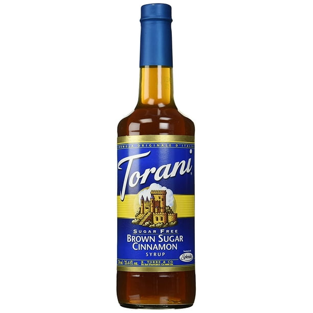 Torani Brown Sugar Cinnamon Syrup Sugar Free 25.4 Fl Oz (Pack of 1