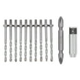 thumbnail image 1 of Kit de Foret, 10pcs Foret 1Pcs Alliage d'Acier Bit Kit Socket Foret Ensemble sur Mesure, 1 of 8