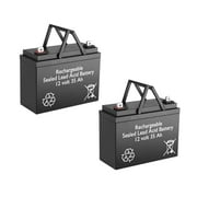 BatteryGuy Jet 3 Ultra replacement 12V 35Ah battery - BatteryGuy brand equivalent (Qty of 2)