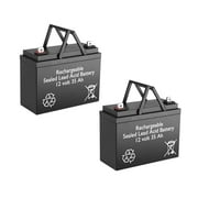BatteryGuy Revolution Mobility Liberty 116 replacement 12V 35Ah battery - BatteryGuy brand equivalent (Qty of 2)