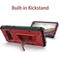 thumbnail image 4 of ArmadilloTek Vanguard Case Compatible with Samsung Galaxy S10+ Plus Military Grade Full-Body Rugged with Built-in Kickstand [Screenless Version] - Red, 4 of 5