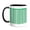 Black, variant on St Patrick's Day Ceramic Mug, Shamrock Clover Shape Coffee Tea Cup Mug for Saint Patrick's Day Irish Party Decorations, 11oz