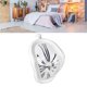 thumbnail image 4 of Reloj de mesa decorativo con acabado fundido y pintura metálica galvanizada para oficina, hogar y estilo retro., 4 of 6