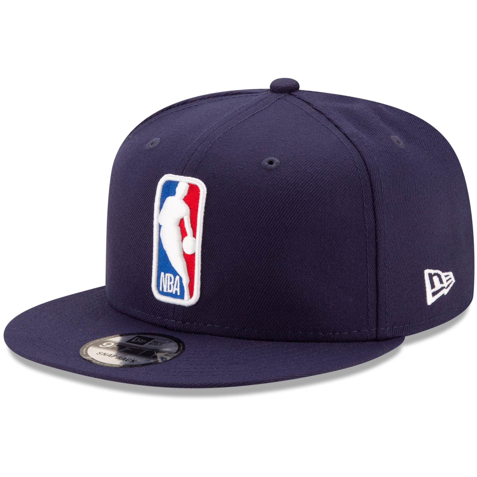 NBA New Era Logo Man 9FIFTY Snapback Hat - Navy - OSFA - Walmart.com