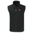 thumbnail image 2 of Men's Cutter & Buck  Black NC State Wolfpack Charter Eco Recycled Full-Zip Vest, 2 of 3