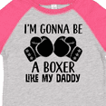 thumbnail image 4 of Inktastic Boxer Like Daddy Boxing Boys or Girls Toddler T-Shirt, 4 of 5